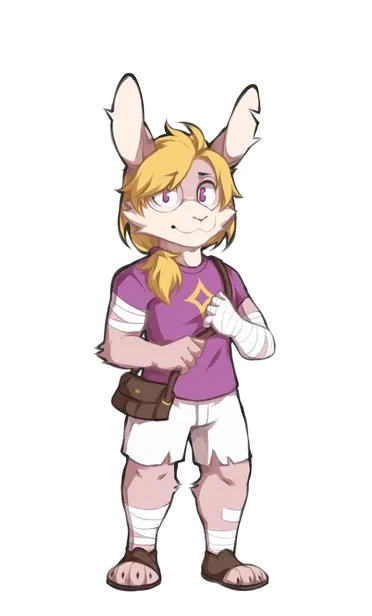 Lucy full character art